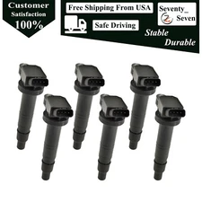 6pcs Ignition Coil Kit For 2003-2009 Toyota 4Runner 4.0L V6 90919-T2008