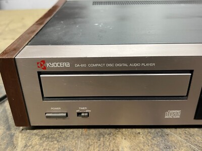 Vintage Kyocera DA-610 CD Player - PARTS OR REPAIR | eBay
