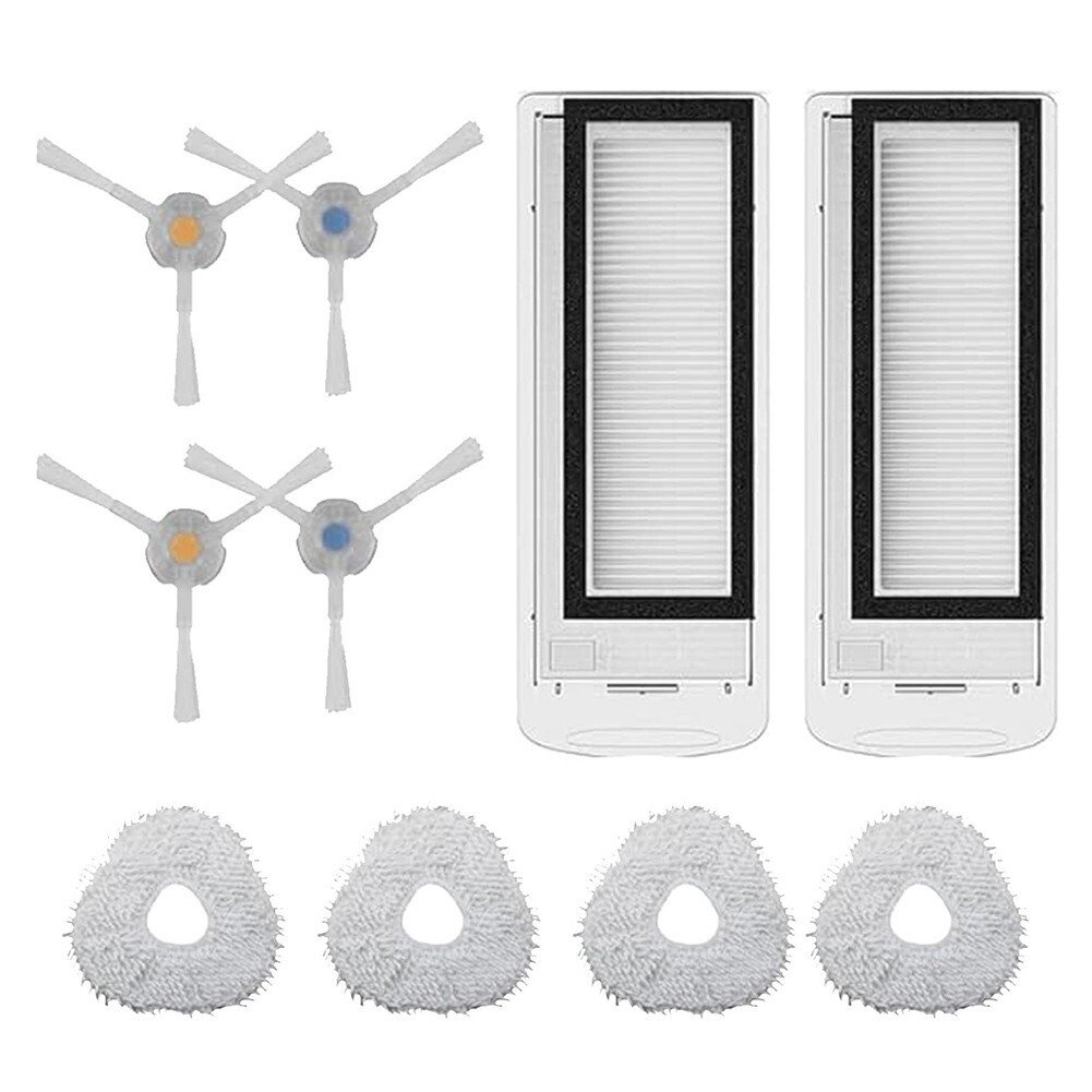 Clean and Fresh Air Side Brush Filter Mop Replacement Parts for Narwal