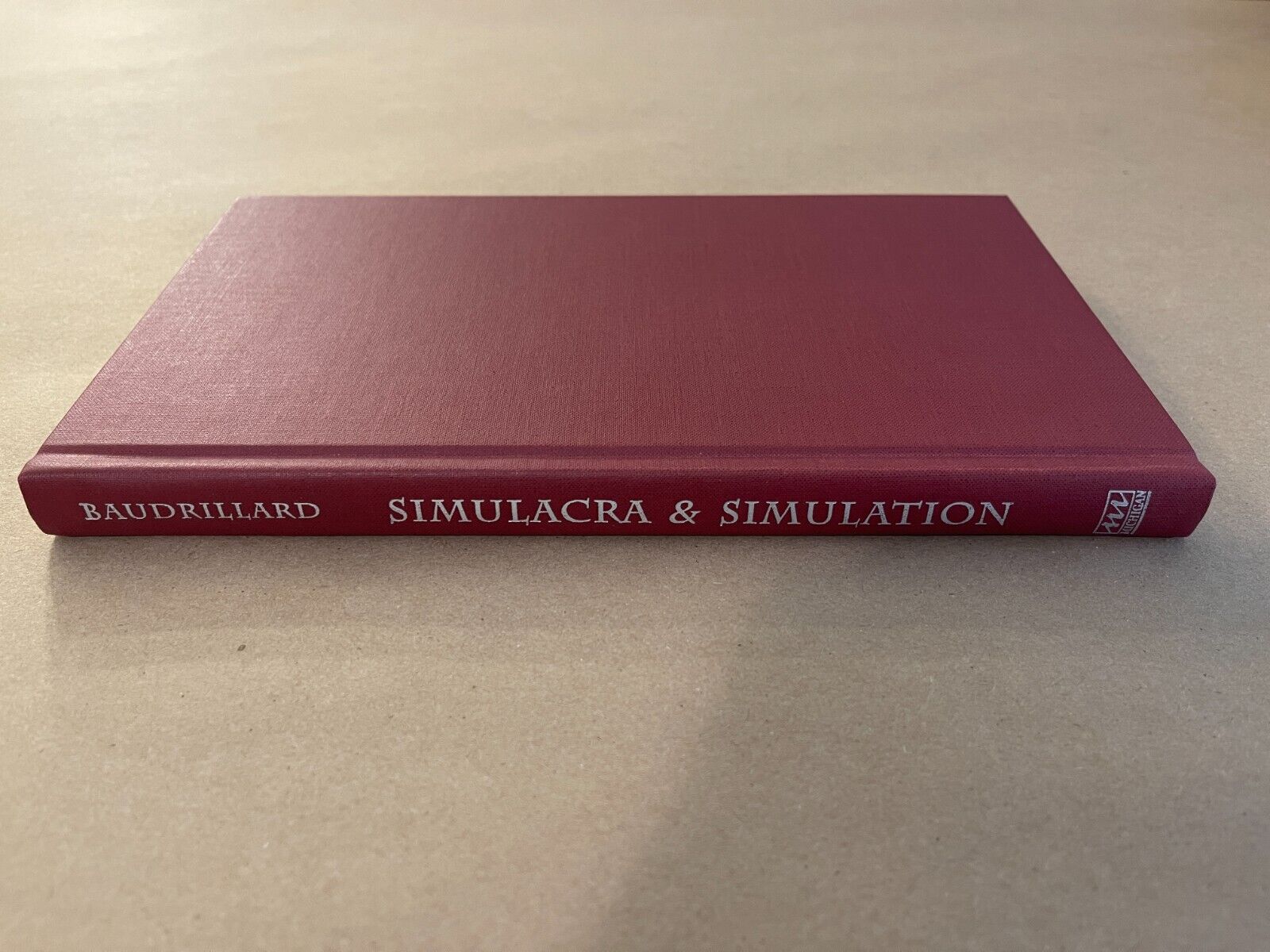 Simulacra and Simulation (The Body, In Theory: Histories of Cultural  Materialism) by Jean Baudrillard - Paperback - from Russell Books Ltd (SKU:  ING9780472065219)