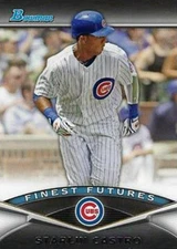 2011 Bowman Finest Futures #FF6 Starlin Castro Chicago Cubs