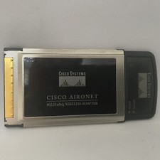 Cisco Aironet 802.11a/b/g Wireless Adapter Card AIR CB21AG-A-K9