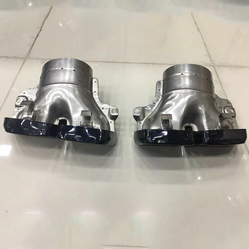 Silenciador de escape de doble extremo para Mercedes Benz ML W166 X166 2014-2018 Foto 3 de 4