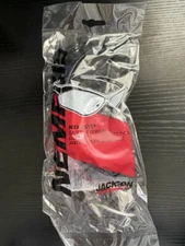 Nemesis Clear Lens Black Frame Safety Glasses Jackson Safety (25676) / 1 Pair