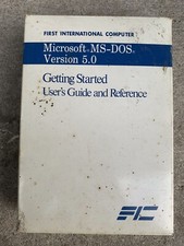 Microsoft MS-DOS Version 5.0 Getting Started ...