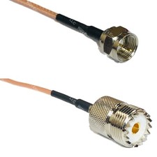 RG316 F MALE to SO239 UHF Female RF Cable Rapid-SHIP LOT