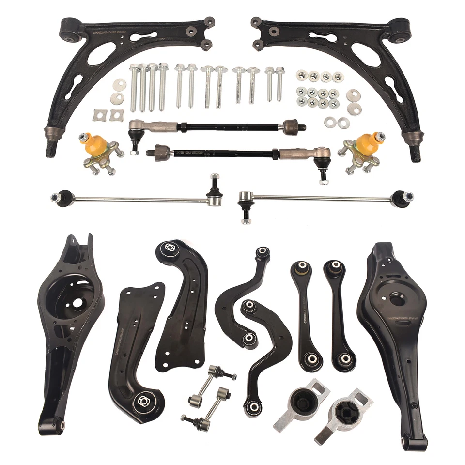 Für AUDI VW GOLF 5 6 EOS TOURAN TIGUAN QUERLENKER SATZ KOPPELSTANGE VORNE HINTEN - Bild 4 von 4