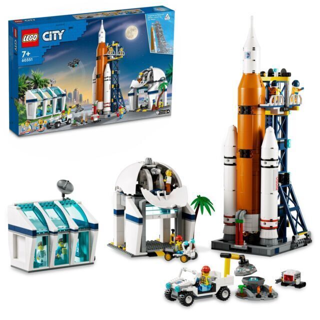 LEGO 60351 City Rocket Launch Centre set spaziale ispirato alla NASA nuovo
