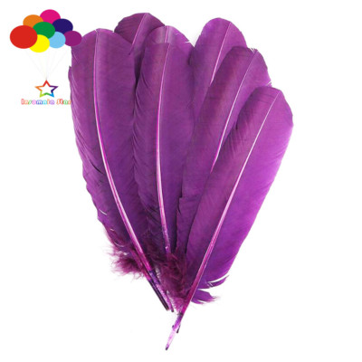 100 pcs Turkey Quills by Wing feathers 28-33 CM/11-13Inch white feather Carnival 100 pcs Turkey Quills by Wing feathers 28-33 CM/11-13Inch white feather Carnival