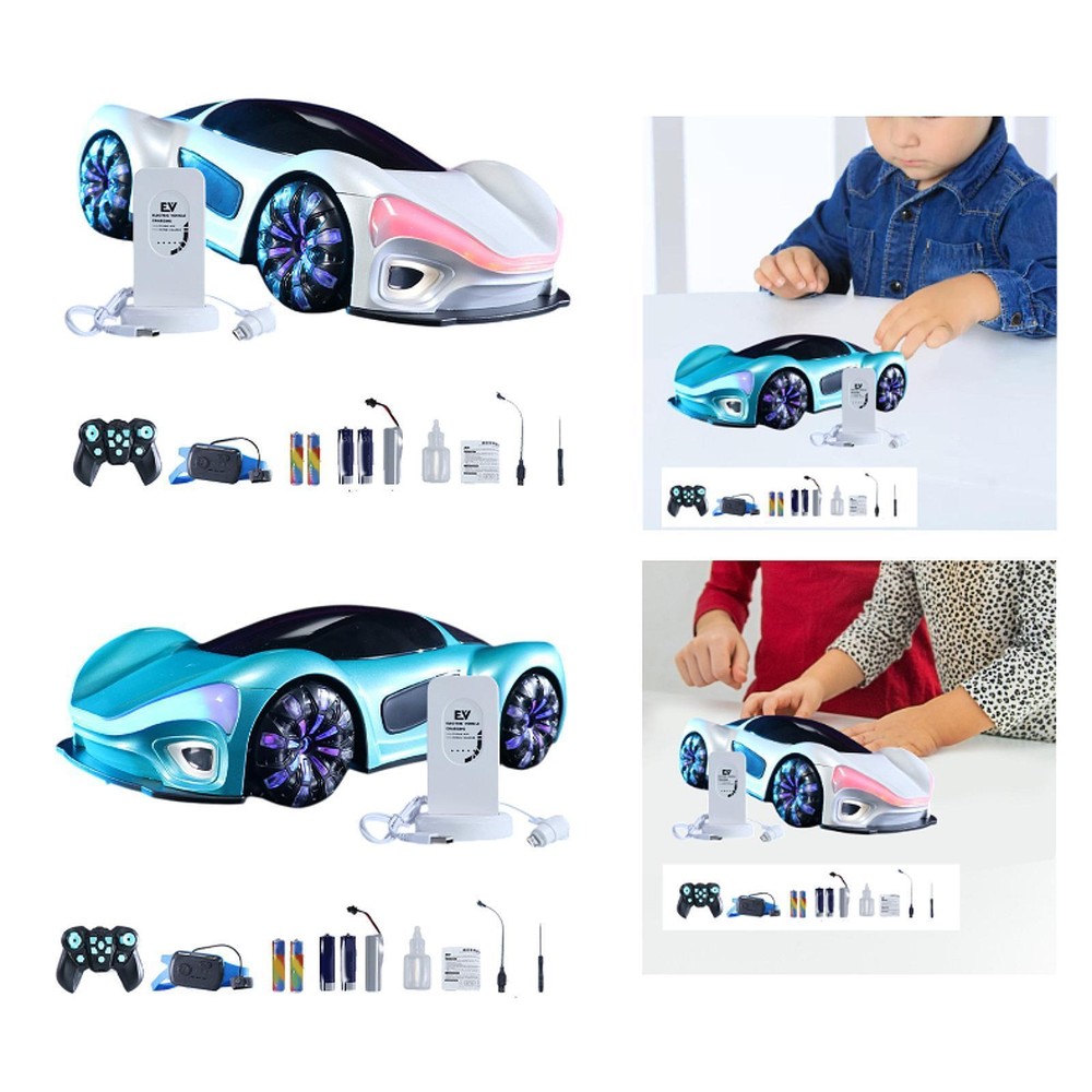 RC Drifts Cars with LED Classic Vehicle Model for Birthday Holiday Festivals