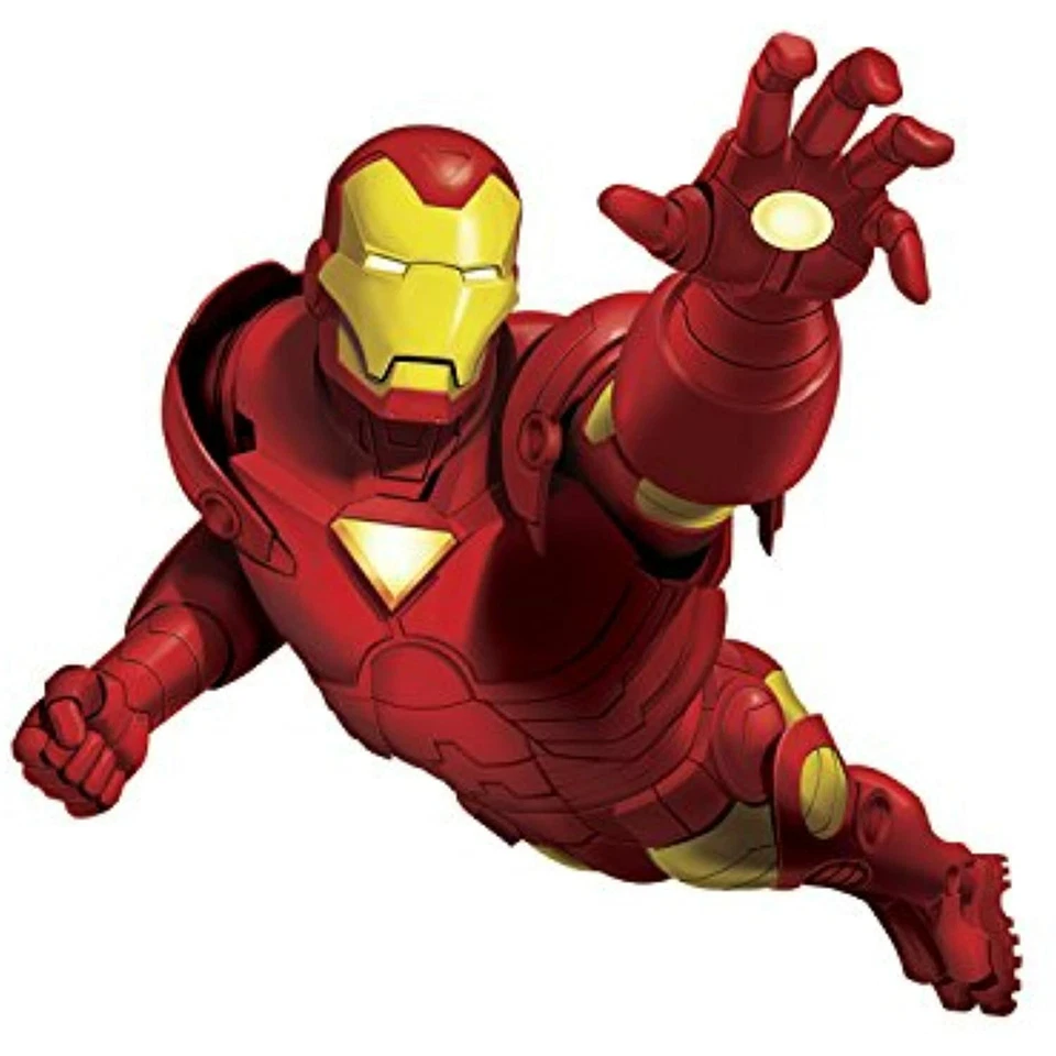 RoomMates RMK1486GM 钢铁侠去皮棒巨型墙贴花 — 第 2/3 张图片