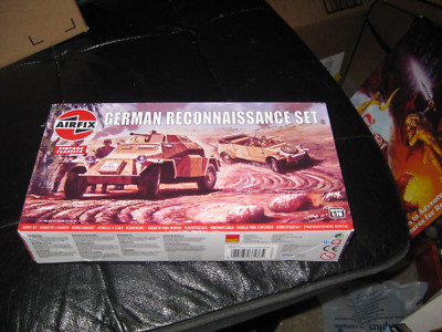 Mint in box German Reconnaissance Set by Airfix in 1/76 scale