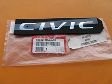 16 17 18 19 20 21 Honda Civic Rear Trunk Chrome Emblem Logo Badge Symbol A39417