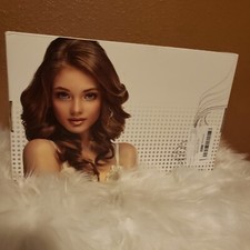 Interchangeable Ceramic Curler Set w/ Protective Glove 2 Clips - Pink