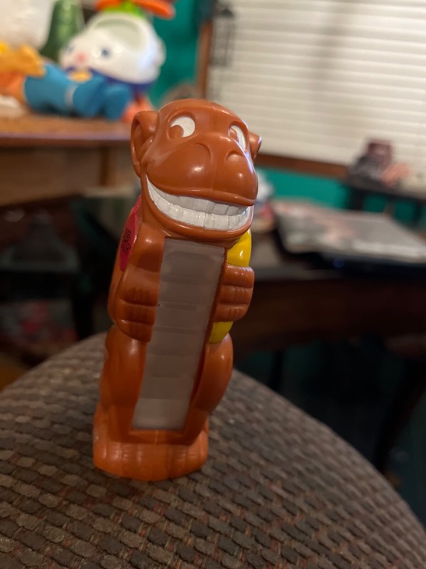 Vintage PEZ Petz Grinz Monkey Amurol Bubble Gum Dispensers 199