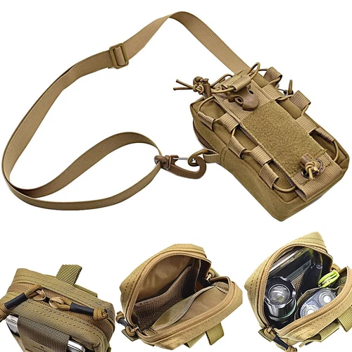 Concealed Carry Fanny Pack Holster Tactical Pistol Waist Pack Bag Gun Holster - Picture 17 of 17
