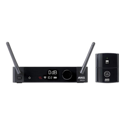 AKG DMS300 2.4 GHz Digital Bodypack and Base Wireless Instrument Set *NO MIC*