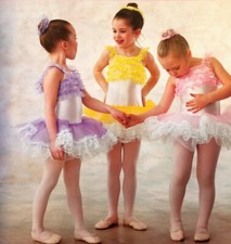 8C Purple Cotton Candy Ballet Tutu Dance Costume Curtain Call