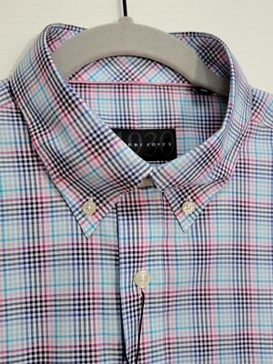 Bobby Jones 1930 Shirt Men's Size Medium Plaid Long Sleeve Button Up Cotton NWT 