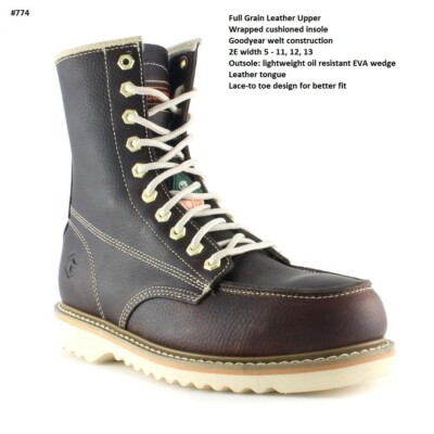 New Men's JB Goodhue (#744-46-48) Farmer's  safety boot USA/CAN safety standard