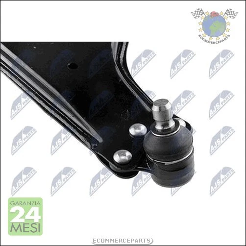 Kit braccio oscillante Dx+Sx AJS Anteriore per OPEL ZAFIRA B / MERIVA ASTRA H - Immagine 4 di 4