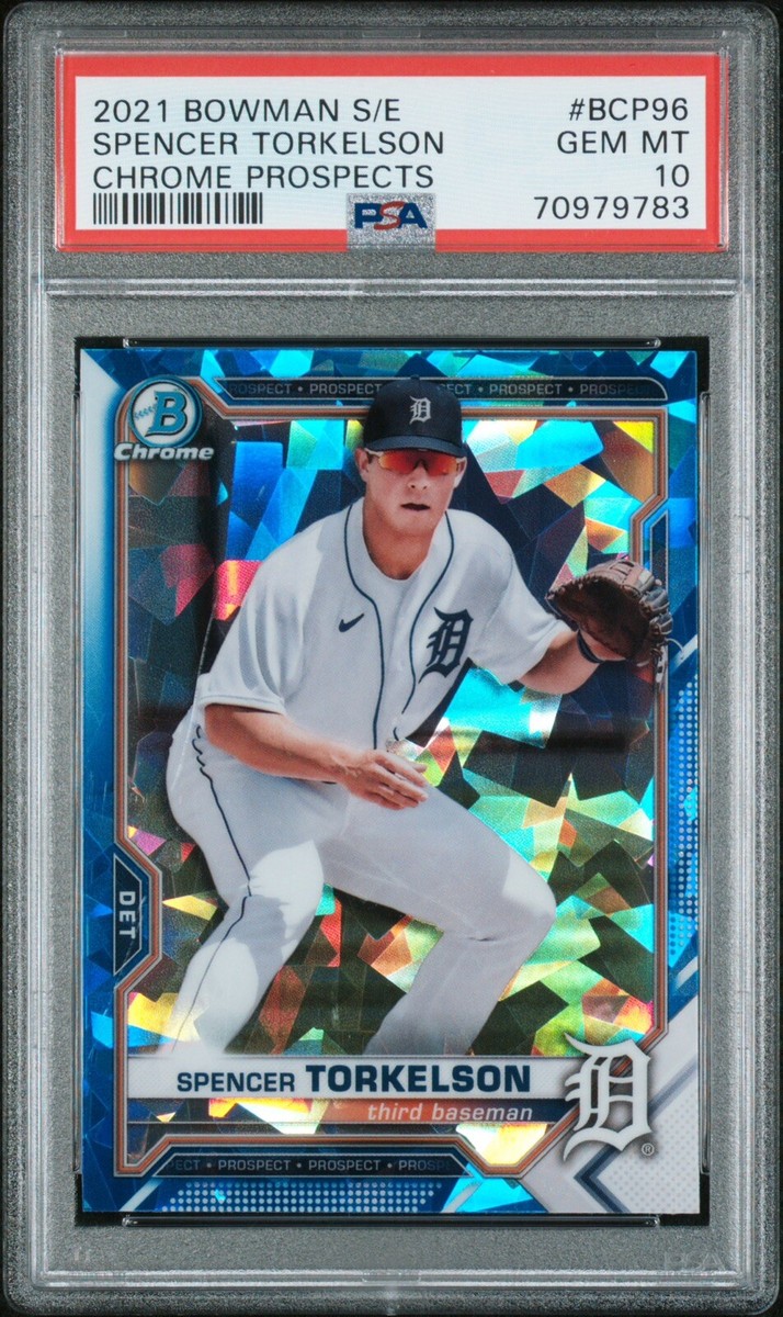 2021 Bowman Chrome Sapphire BCP-96 Spencer Torkelson PSA 10