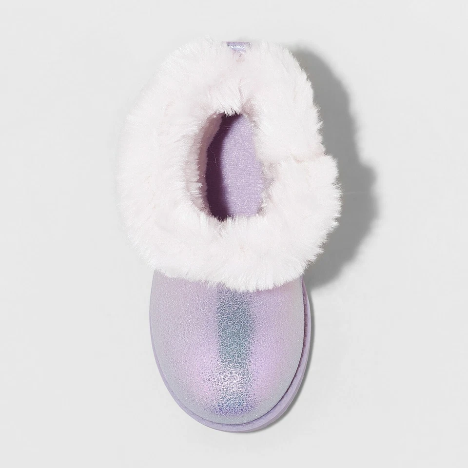 Botas de moda al tobillo de lana de orole para niñas pequeñas - Cat & Jack 4 nuevas con etiquetas Foto 3 de 3