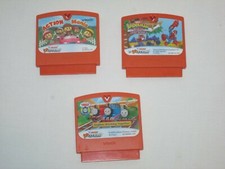 Vtech VSmile Motion Lot of 3 Game Cartridges Spiderman, Thomas  Friends