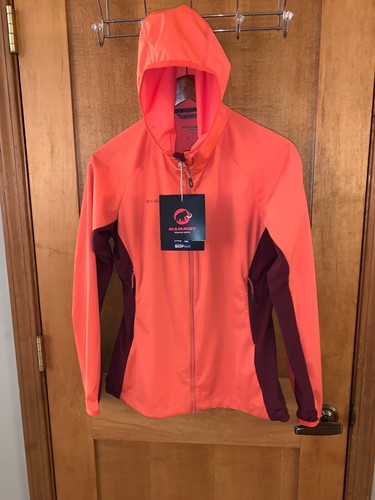 NWT MAMMUT KEIKO LIGHT SO HOODED JACKET 