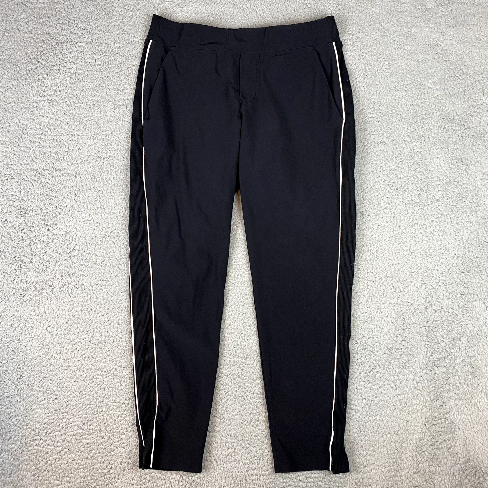 Athleta Pants Womens Size 2P Black Brooklyn Ankle Pull On Stretch Commuter Luxe
