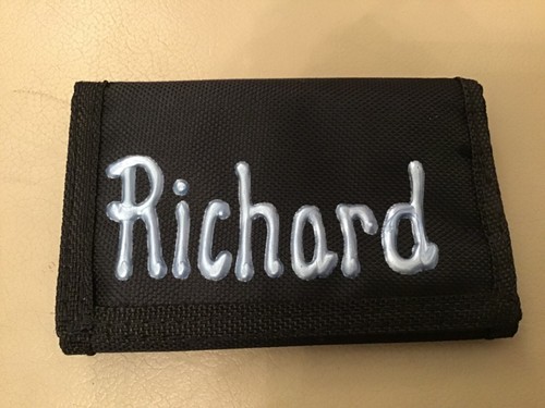 Personalised Boys / Men’s Tri-Fold Wallet With Coin Holder Selected Names Only - Picture 17 of 20