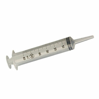 Einmal Wund-und Blasenspritze 50/60ml 3-teilig Plastipak Katheterspritze 