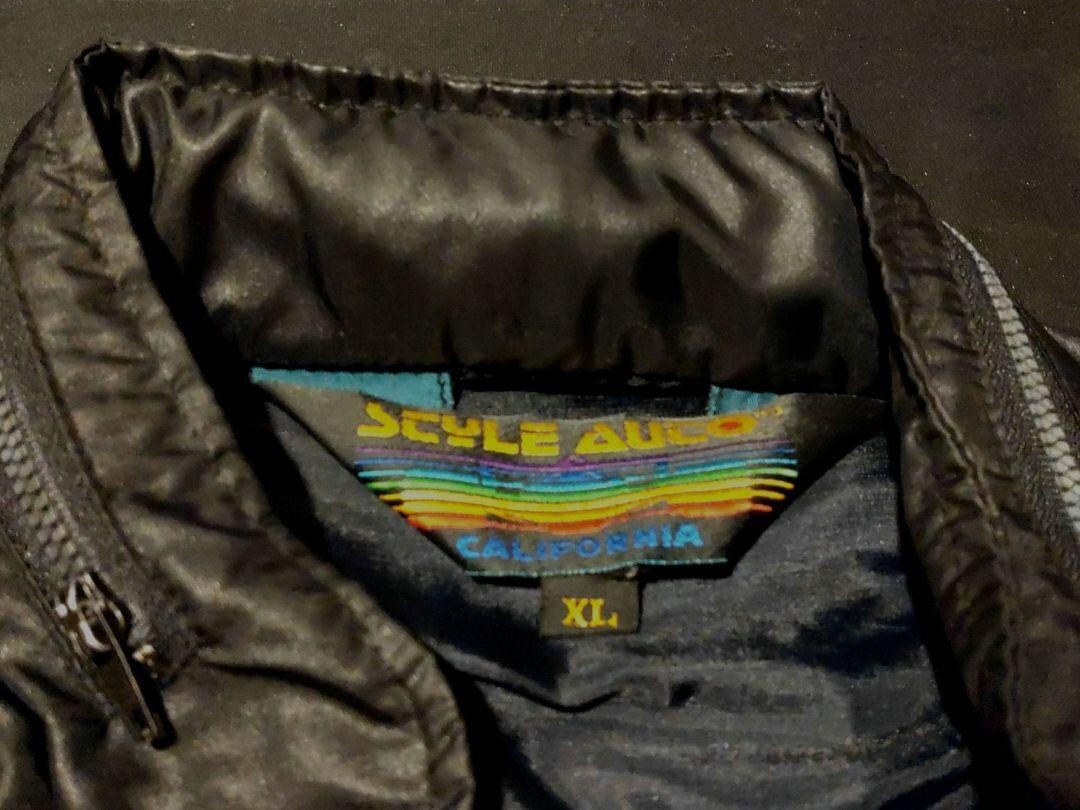 Porsche 70s Vintage Racing Jacket Style Auto Black XL Used