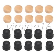 Trombone Slide End Tip Bumper with Water Key Spit Valve Cork Pad Set of 10