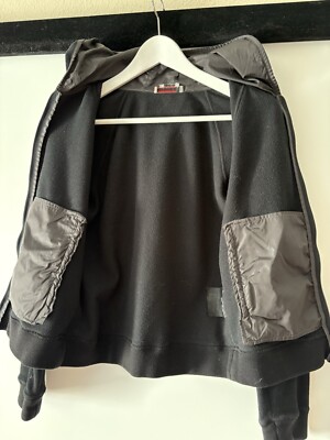 Authentic prada full zip up sweater jacket hoodie womens size xs