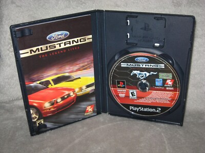 Playstation 2 PS2 Video Game Ford Mustang The Legend Lives