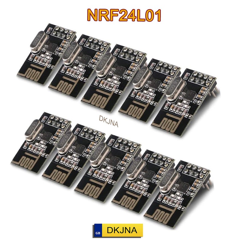 NRF24L01 2.4Ghz  wireless module Transceiver  Arduino Raspberry Pi ESP8266 ESP32
