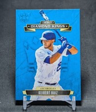 Keibert Ruiz Debut Diamond Kings Rookie RC 2021 Diamond Kings Card LA Dodgers