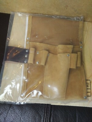 Kennedy WILDLEDER 2 TASCHEN 5 SCHLAUFEN NAGEL & WERKZEUGTASCHE STNP-12L NEU MIT ETIKETT NEU NOCH VERSIEGELT