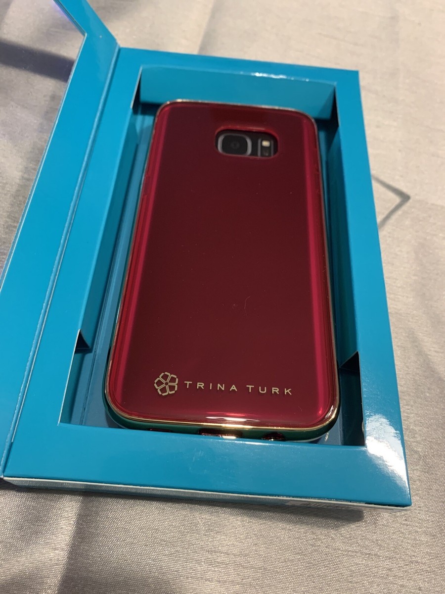 Trina Turk Translucent Case with metallic bumper Samsung Galaxy