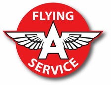 FLYING A OIL GAS DECAL STICKER 3M VINYL USA MADE TRUCK VEHICLE WINDOW WALL CAR