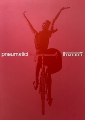 Massimo Vignelli, C. A.1980s - Reifen Pirelli - Original Vintage Poster