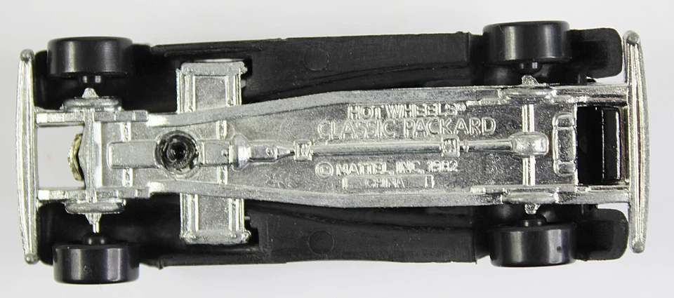 Black Classic Packard Hot Wheels 1:64 Scale 1982 - Image 3 of 3