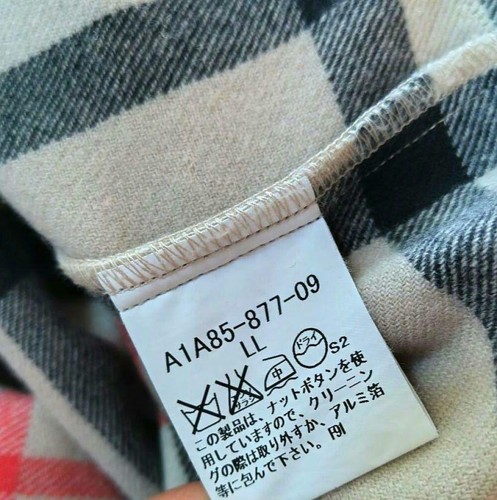 Burberry London Balaclava Coat Black Polyester With Mega Check Size XL For Men - Picture 11 of 24