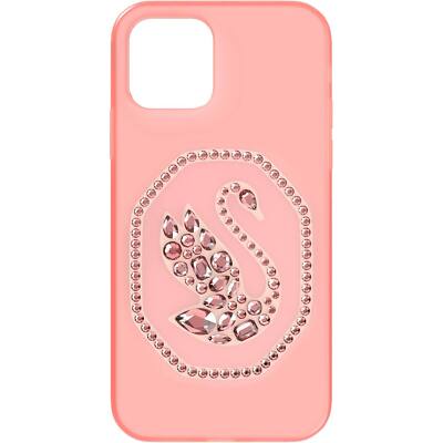 Swarovski Smartphone Case Signum iPhone 12/12 Pro Swan Pink Crystals 5625641