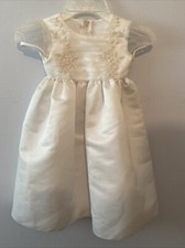 Christening wedding gown with bonnet white from Sweetie Pie Collection Size 24M