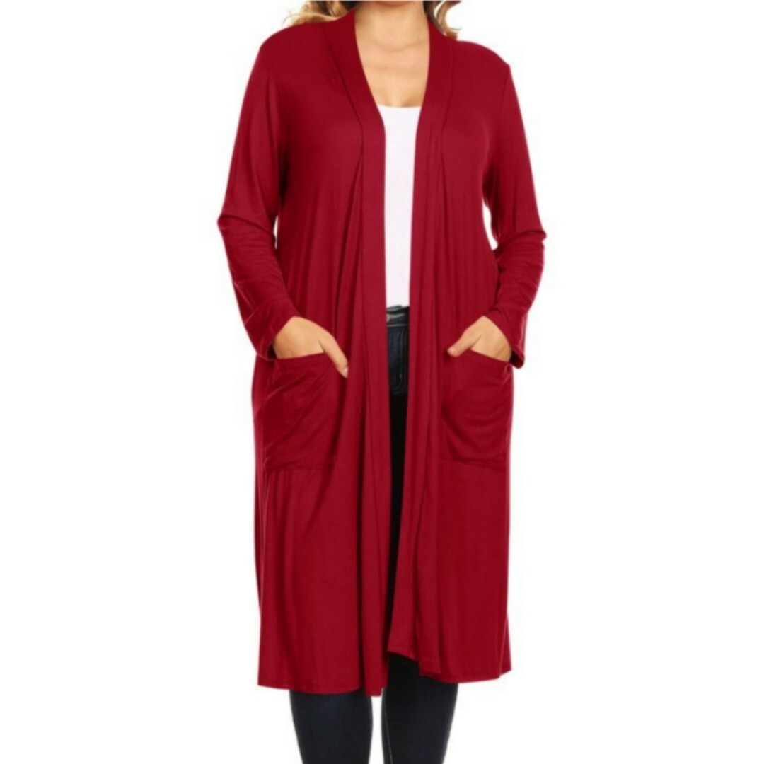 Women's New Plus Size 2X Burgundy 