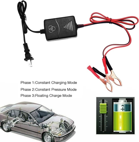 2PCS Car Battery Charger Maintainer 12V Trickle RV for Motorcycle Truck ATV Auto - Bild 4 von 13