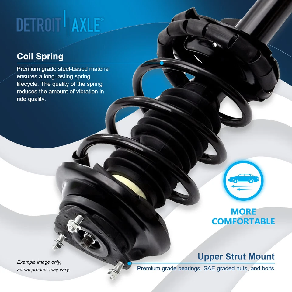 Kit de barras de amarre de brazos de control inferiores de puntales delanteros para Ford Focus 2000 2001 2002-2004 Foto 3 de 4