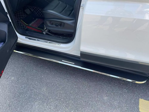 2PCS Running Board fits for SsangYong Musso 2019-2024 Side Step Nerf Bars Pedal - Foto 4 di 6